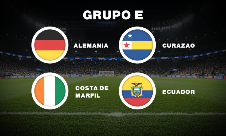 Ecuador, parte del Grupo E en el mundial 2026