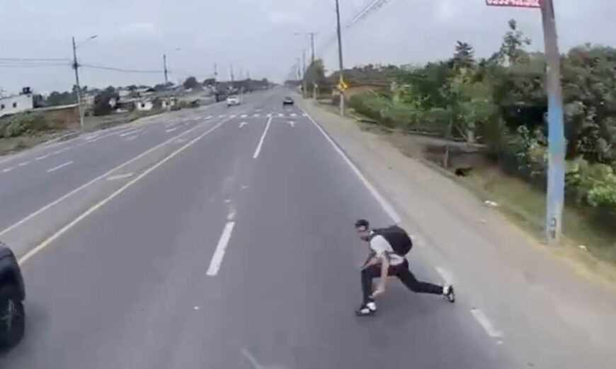 Presunto suicidio en la vía Milagro.