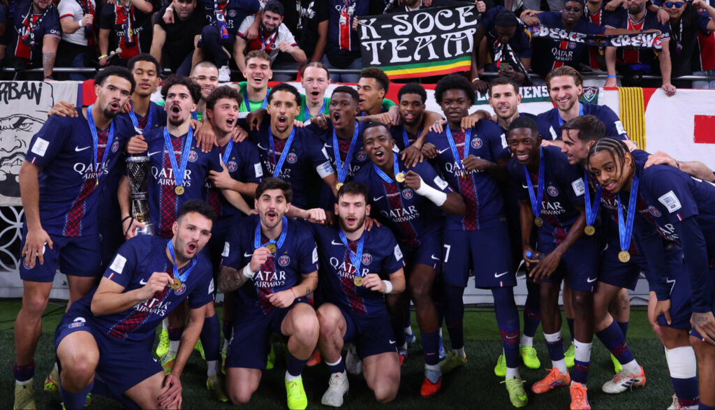 El París Saint-Germain puso el broche de oro a un año memorable al derrotar al CF Flamengo.