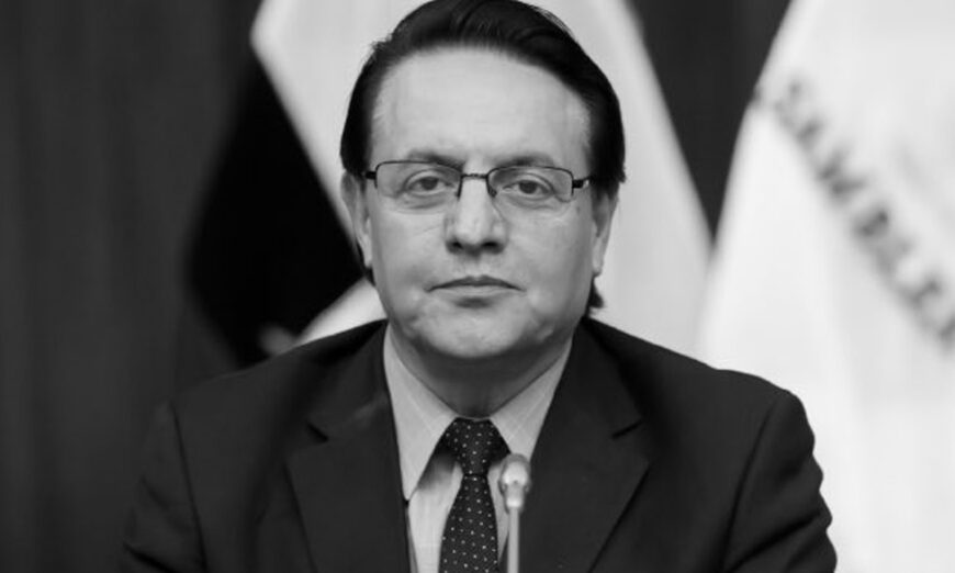 Fernando Villavicencio, candidato a la presidencia muerto en un atentado.