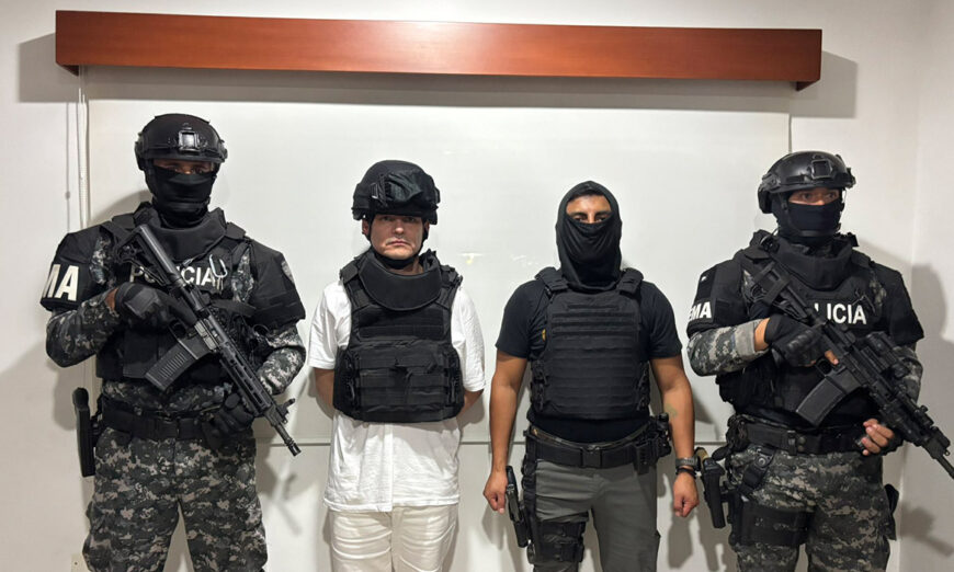 Arribo alias "Gerente", considerado cabecilla de Comandos de Frontera. Foto de X.