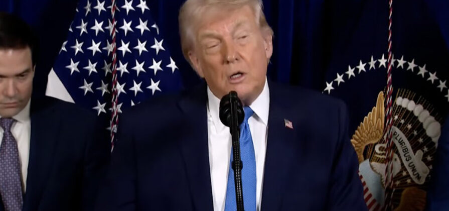 Rueda de prensa de Presidente de EEUU, Donald Trump. hoy 3 de enero.