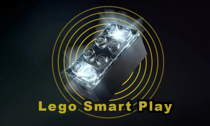 LEGO ha anunciado el Smart Brick, un ladrillo de 2x4 que puede crear sonidos, iluminarse y más. Foto de X.