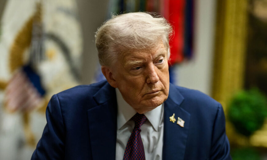 Donald Trump, presidente de los EE.UU. Foto de X.