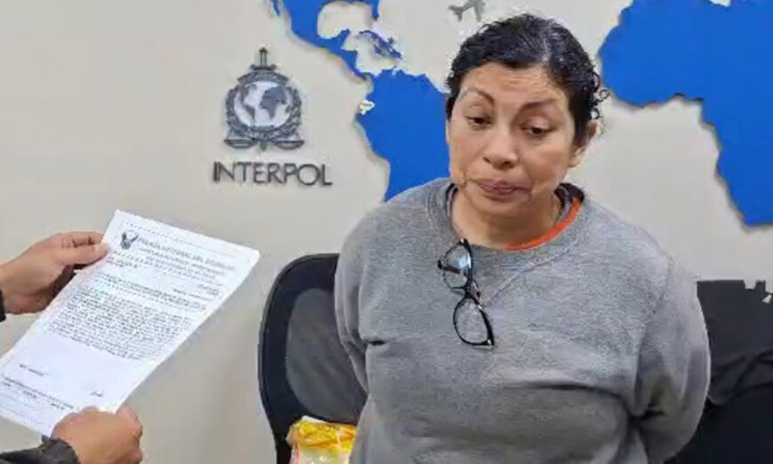 Carmen M. o alias ‘La Señora’ fue detenida. Foto de X.