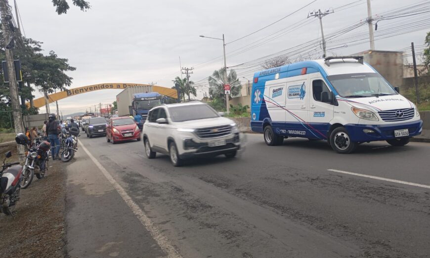 Accidente Vía Samborondón