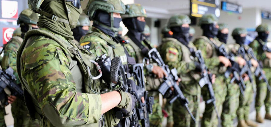 Cerca de 10.000 militares ejecutan una ofensiva directa contra los criminales. Foto de X.