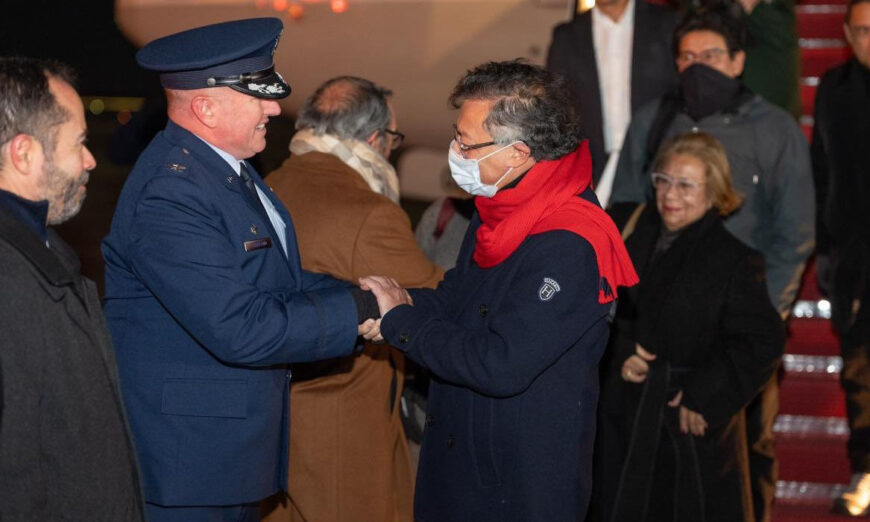 Petro llega a EE.UU.