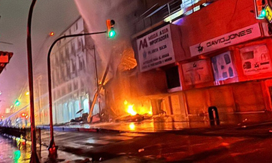 Incendio Guayaquil continua