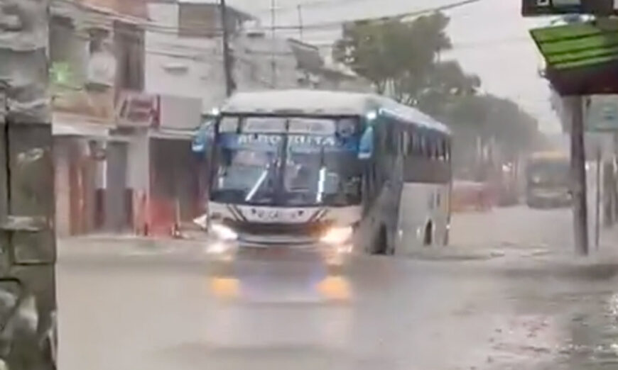 Guayaquil inundadad