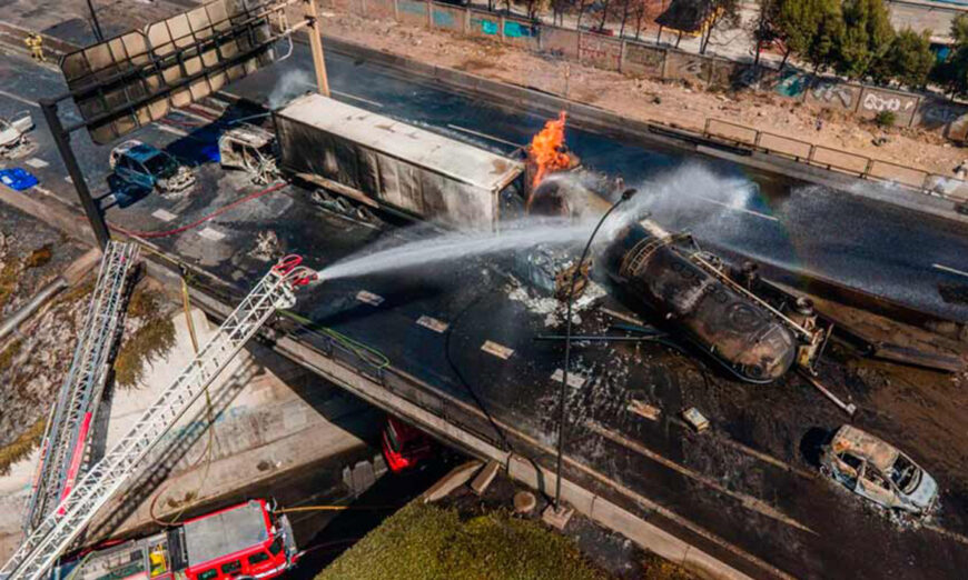Explosión Santiago de Chile
