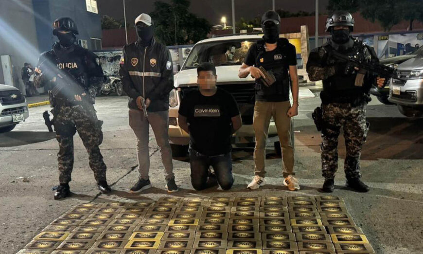 126 KG DE COCAÍNA INCAUTADOS
