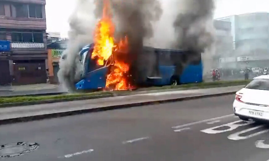 Incendio bus